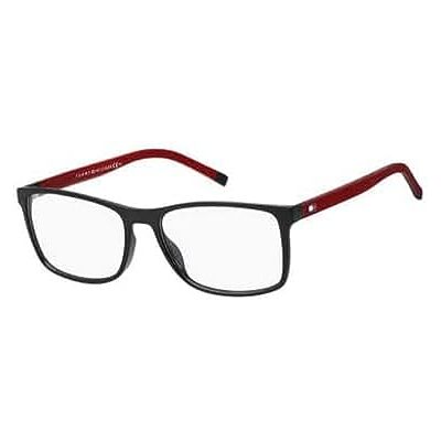 Tommy Hilfiger Th 1785 BLX/17 MT BLK RED Eyewear Men's Propionate, Standard, 55 Tommy Hilfiger Th 1785 BLX/17 MT BLK RED Eyewear Men's Propionate, Standard, 55