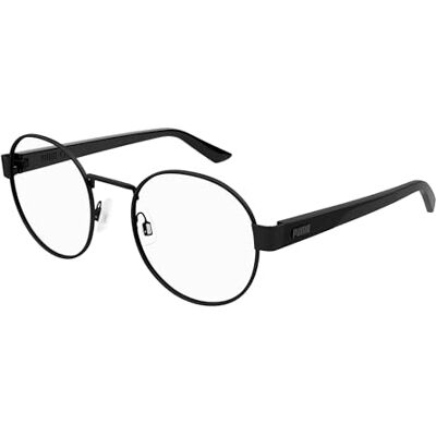 Puma Brille mit Sehstärke für Unisex optional mit Sonnenbrillentönung oder Blaulichtfilter, Rund, gefertigt aus Metall, Modell: PU0433O (inklusive Brillenetui) Puma Brille mit Sehstärke für Unisex optional mit Sonnenbrillentönung oder Blaulichtfilter, Rund, gefertigt aus Metall, Modell: PU0433O (inklusive Brillenetui)
