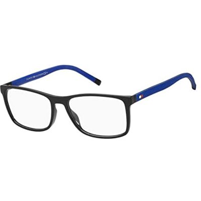 Tommy Hilfiger Th 1785 0VK/17 MTBLK BLUE Eyewear Men's Propionate, Standard, 55 Tommy Hilfiger Th 1785 0VK/17 MTBLK BLUE Eyewear Men's Propionate, Standard, 55