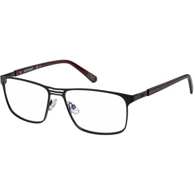 CAT Brille mit Sehstärke für Herren optional mit Sonnenbrillentönung oder Blaulichtfilter, Rechteckig, gefertigt aus Edelstahl, Modell: CTO-3024-004 (inklusive Brillenetui) CAT Brille mit Sehstärke für Herren optional mit Sonnenbrillentönung oder Blaulichtfilter, Rechteckig, gefertigt aus Edelstahl, Modell: CTO-3024-004 (inklusive Brillenetui)