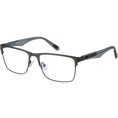 CAT Brille mit Sehstärke für Herren optional mit Sonnenbrillentönung oder Blaulichtfilter, Rechteckig, gefertigt aus Edelstahl, Modell: CTO-3022-005 (inklusive Brillenetui) CAT Brille mit Sehstärke für Herren optional mit Sonnenbrillentönung oder Blaulichtfilter, Rechteckig, gefertigt aus Edelstahl, Modell: CTO-3022-005 (inklusive Brillenetui)