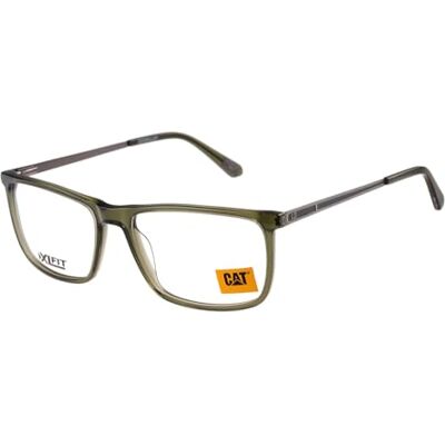 CAT Brille mit Sehstärke für Herren optional mit Sonnenbrillentönung oder Blaulichtfilter, Rechteckig, gefertigt aus Acetat, Modell: CTO-3052-107 (inklusive Brillenetui) CAT Brille mit Sehstärke für Herren optional mit Sonnenbrillentönung oder Blaulichtfilter, Rechteckig, gefertigt aus Acetat, Modell: CTO-3052-107 (inklusive Brillenetui)