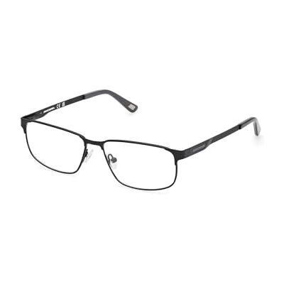 Skechers Brille mit Sehstärke für Herren optional mit Sonnenbrillentönung oder Blaulichtfilter, Rechteckig, gefertigt aus Metall, Modell: SE3376@54002# (inklusive Brillenetui) Skechers Brille mit Sehstärke für Herren optional mit Sonnenbrillentönung oder Blaulichtfilter, Rechteckig, gefertigt aus Metall, Modell: SE3376@54002# (inklusive Brillenetui)