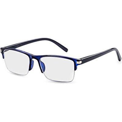 FILTRAL Rechteckige Lesebrille für Damen & Herren/Halbrahmen Brille mit Federscharnieren FILTRAL Rechteckige Lesebrille für Damen & Herren/Halbrahmen Brille mit Federscharnieren