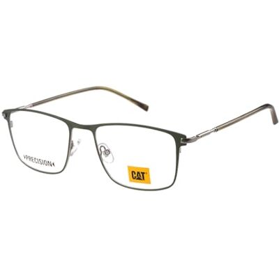 CAT Brille mit Sehstärke für Herren optional mit Sonnenbrillentönung oder Blaulichtfilter, Rechteckig, gefertigt aus Edelstahl, Modell: CPO-3546-007 (inklusive Brillenetui) CAT Brille mit Sehstärke für Herren optional mit Sonnenbrillentönung oder Blaulichtfilter, Rechteckig, gefertigt aus Edelstahl, Modell: CPO-3546-007 (inklusive Brillenetui)