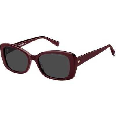 Tommy Hilfiger Brille TH 2225/S Größe 54-18 mm Burgundy/Eye size: 54 Bridge size: 18 Tommy Hilfiger Brille TH 2225/S Größe 54-18 mm Burgundy/Eye size: 54 Bridge size: 18