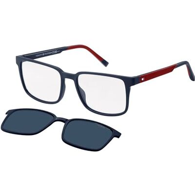 Tommy Hilfiger Brille TH 2145/CS Größe 55-18 mm Blau Rot/Eye size: 55 Bridge size: 18 Tommy Hilfiger Brille TH 2145/CS Größe 55-18 mm Blau Rot/Eye size: 55 Bridge size: 18