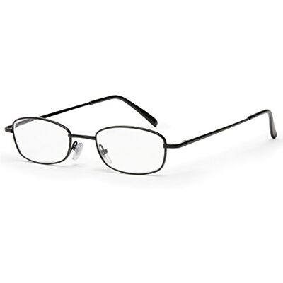 FILTRAL Lesebrille mit zeitlosem Metallrahmen für Damen & Herren/Klassische Lesehilfe mit Federscharnier in schwarz / +1.50 Dpt. F4513363 FILTRAL Lesebrille mit zeitlosem Metallrahmen für Damen & Herren/Klassische Lesehilfe mit Federscharnier in schwarz / +1.50 Dpt. F4513363