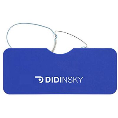 DIDINSKY Louvre randlose Lesebrille entspiegelt im Retro-Stil Ultraleicht 6 g, kompakt, mit Etui und Klebepad fürs Handy; 4 Farben, Stärken +1,0 bis +3,0. DIDINSKY Louvre randlose Lesebrille entspiegelt im Retro-Stil Ultraleicht 6 g, kompakt, mit Etui und Klebepad fürs Handy; 4 Farben, Stärken +1,0 bis +3,0.