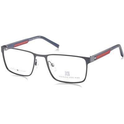 Tommy Hilfiger Brille TH 2204 Größe 53-18 mm Blau Rot/Eye size: 53 Bridge size: 18 Tommy Hilfiger Brille TH 2204 Größe 53-18 mm Blau Rot/Eye size: 53 Bridge size: 18