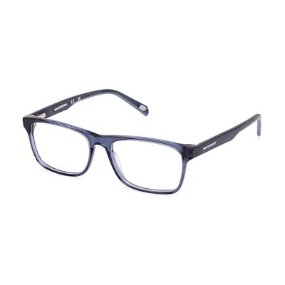 Skechers SE3322 Brillengestell für Herren, Brille mit leichtem Acetatrahmen, mit Sehstärke, Rechteckige Linsenform, inklusive Etui Skechers SE3322 Brillengestell für Herren, Brille mit leichtem Acetatrahmen, mit Sehstärke, Rechteckige Linsenform, inklusive Etui