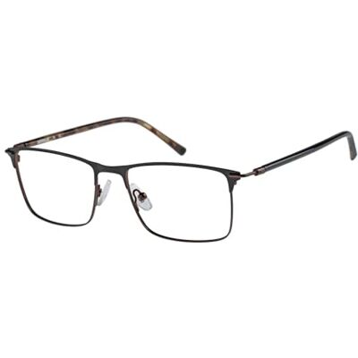 CAT Brille mit Sehstärke für Herren optional mit Sonnenbrillentönung oder Blaulichtfilter, Rechteckig, gefertigt aus Edelstahl, Modell: CPO-3527-004 (inklusive Brillenetui) CAT Brille mit Sehstärke für Herren optional mit Sonnenbrillentönung oder Blaulichtfilter, Rechteckig, gefertigt aus Edelstahl, Modell: CPO-3527-004 (inklusive Brillenetui)