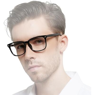 OCCI CHIARI Men's Blue Light Blocking Reading Glasses Lightweight Readers for Men Rectangle Computer Glasses Spring Hinge 1.0 1.25 1.5 1.75 2.0 2.25 2.5 2.75 3.0 3.5... OCCI CHIARI Men's Blue Light Blocking Reading Glasses Lightweight Readers for Men Rectangle Computer Glasses Spring Hinge 1.0 1.25 1.5 1.75 2.0 2.25 2.5 2.75 3.0 3.5...