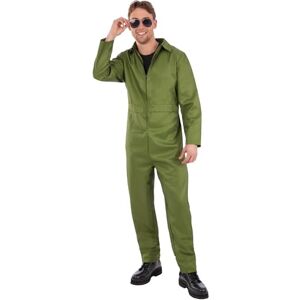 Smiffys Green Boiler Suit Costume Smiffys Green Boiler Suit Costume