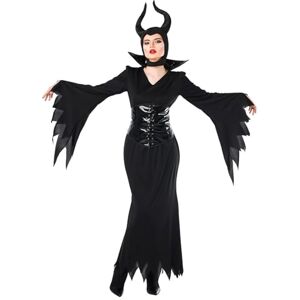 Boland Costume da regina cattiva per adulti, costume di carnevale, set di costumi per Halloween, carnevale e feste in maschera Boland Costume da regina cattiva per adulti, costume di carnevale, set di costumi per Halloween, carnevale e feste in maschera