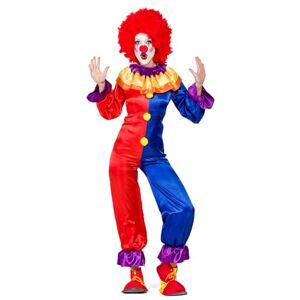 Boland Costume da clown Luna 2 pezzi per donna, costume in maschera per feste a tema o carnevale, clown da circo Boland Costume da clown Luna 2 pezzi per donna, costume in maschera per feste a tema o carnevale, clown da circo