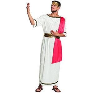 Boland Erwachsenen-Kostüm Aris, Stirnband, Toga mit Schal und Gürtel, äqyptischer König, Herrscher, Karneval, Mottoparty Boland Erwachsenen-Kostüm Aris, Stirnband, Toga mit Schal und Gürtel, äqyptischer König, Herrscher, Karneval, Mottoparty