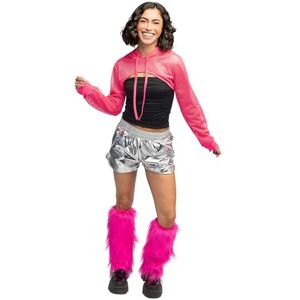 Boland UV Neon Beinstulpen für Kostüme, 1 Paar, leuchten im Schwarzlicht, Beinwärmer aus Kunstfell, Kostüm-Accessoires für Festival, Karneval und Mottoparty Boland UV Neon Beinstulpen für Kostüme, 1 Paar, leuchten im Schwarzlicht, Beinwärmer aus Kunstfell, Kostüm-Accessoires für Festival, Karneval und Mottoparty