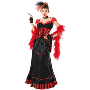 Boland Kostüm Saloon Mädchen, 3-teilig, Faschingskostüm für Mottoparty, Halloween oder Karneval, Wilder Westen, Cowgirl Boland Kostüm Saloon Mädchen, 3-teilig, Faschingskostüm für Mottoparty, Halloween oder Karneval, Wilder Westen, Cowgirl