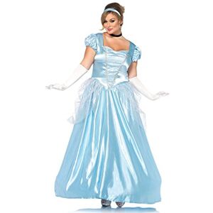 LEG AVENUE Damen Klassisches Cinderella Prinzessinnen Kostüm, 1X-2X LEG AVENUE Damen Klassisches Cinderella Prinzessinnen Kostüm, 1X-2X