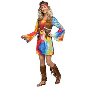 Boland Hippie Kostüm für Erwachsene, Verkleidung für Karneval, Mottoparty und Cosplay, Faschingskostüm Boland Hippie Kostüm für Erwachsene, Verkleidung für Karneval, Mottoparty und Cosplay, Faschingskostüm