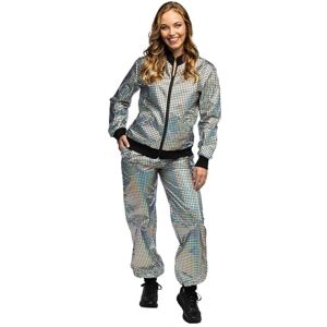 Boland Kostüm Trainingsanzug, Kostümset mit Jacke und Hose, Jogginganzug im Disco Style für Karneval oder Mottoparty, 80er Jahre Outfit Boland Kostüm Trainingsanzug, Kostümset mit Jacke und Hose, Jogginganzug im Disco Style für Karneval oder Mottoparty, 80er Jahre Outfit