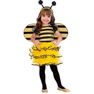 amscan 9915553 Hummel Kostüm für Kinder Mädchen 6-8 Jahre, Gelb amscan 9915553 Hummel Kostüm für Kinder Mädchen 6-8 Jahre, Gelb