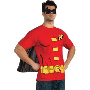 Rubie's Official Robin-T-Shirt, Erwachsenenkostüm, Größe L Rubie's Official Robin-T-Shirt, Erwachsenenkostüm, Größe L