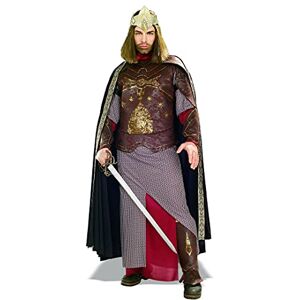 Rubie's 3 56032 Deluxe Aragon King of Gondor Kostüm, Größe M/L, braun/beige/rot/gold Rubie's 3 56032 Deluxe Aragon King of Gondor Kostüm, Größe M/L, braun/beige/rot/gold