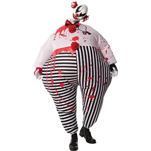 Rubie's 810509 Aufblasbares böser Clown Humorous Kostüme in Erwachsenengröße, wie abgebildet, Standard Rubie's 810509 Aufblasbares böser Clown Humorous Kostüme in Erwachsenengröße, wie abgebildet, Standard