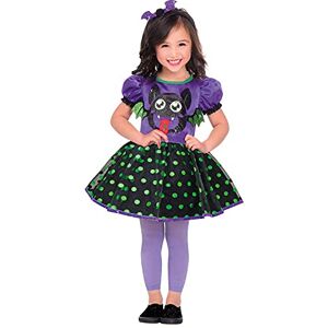 amscan 9911953 Kinder Halloween Freche Fledermaus Mädchen Kostüm Alter: 2-3 Jahre, Violett amscan 9911953 Kinder Halloween Freche Fledermaus Mädchen Kostüm Alter: 2-3 Jahre, Violett