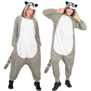 W WIDMANN MILANO Party Fashion Tier Overall für Erwachsene, weicher Plüsch Jumpsuit mit Kapuze, Tierkostüm für Karneval W WIDMANN MILANO Party Fashion Tier Overall für Erwachsene, weicher Plüsch Jumpsuit mit Kapuze, Tierkostüm für Karneval