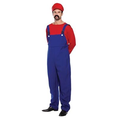 Henbrandt Super Klempner Bros Kostüm für Herren Henbrandt Super Klempner Bros Kostüm für Herren