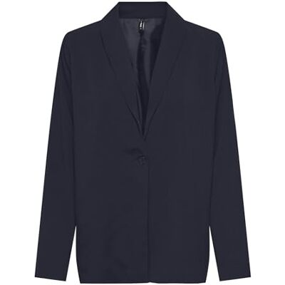 ONLY Damen Onlnova Life Elite L/S PIMO SOLID Blazer, Night Sky, 36 ONLY Damen Onlnova Life Elite L/S PIMO SOLID Blazer, Night Sky, 36