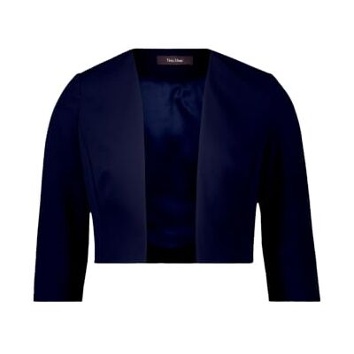 Vera Mont Damen Blazer-Jacke ohne Verschluss 40, Night Sky Vera Mont Damen Blazer-Jacke ohne Verschluss 40, Night Sky