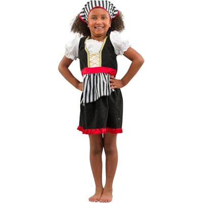Pretend to Bee Deluxe Piratenkostüm für Kinder & Mädchen, Mehrfarbig, 3-5 Jahre Pretend to Bee Deluxe Piratenkostüm für Kinder & Mädchen, Mehrfarbig, 3-5 Jahre