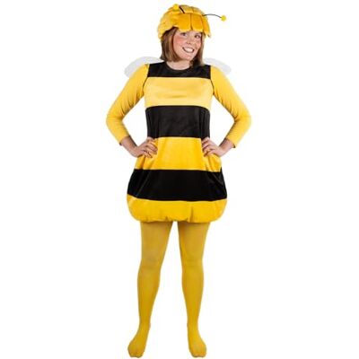 Maskworld Biene Maja Kostüm - XXL / M / Schwarz-Gelb Maskworld Biene Maja Kostüm - XXL / M / Schwarz-Gelb