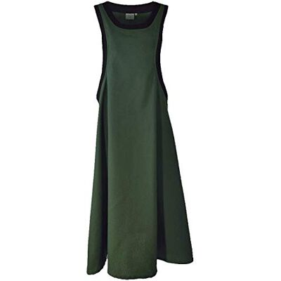 MYTHOLON Juliana Kleid Baumwolle dunkelgrün, S, Kleid Mittelalter Damen, LARP, Cosplay, Wikinger MYTHOLON Juliana Kleid Baumwolle dunkelgrün, S, Kleid Mittelalter Damen, LARP, Cosplay, Wikinger