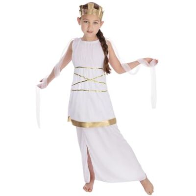 Bristol Novelty CC347X Toga Kostüm 10 12 Jahre Weiß Bristol Novelty CC347X Toga Kostüm 10 12 Jahre Weiß