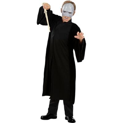 Funidelia Voldemort Kostüm Harry Potter für Jungen -, Zauberer, Hogwarts Kostüme für Kinder & Verkleidung für Partys, Karneval & Halloween Schwarz Funidelia Voldemort Kostüm Harry Potter für Jungen -, Zauberer, Hogwarts Kostüme für Kinder & Verkleidung für Partys, Karneval & Halloween Schwarz