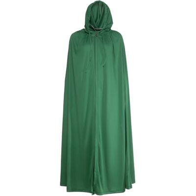 MYTHOLON Mittelalter Kapuzenumhang Umhang mit Kapuze, Kostüm aus Polyester, Mittelalter LARP, Verkleidung Damen Herren MYTHOLON Mittelalter Kapuzenumhang Umhang mit Kapuze, Kostüm aus Polyester, Mittelalter LARP, Verkleidung Damen Herren