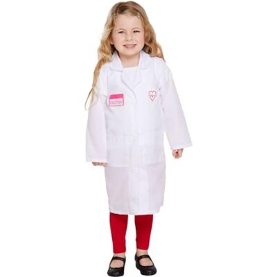 Henbrandt Kostüm für Kinder, Doktor, Mädchen, Mantel Henbrandt Kostüm für Kinder, Doktor, Mädchen, Mantel