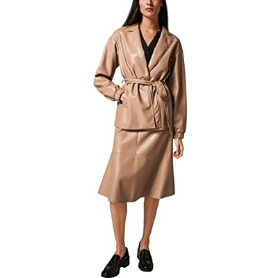 Comma Damen Blazer Langarm Blazer Langarm, 8450 beige, 40 Comma Damen Blazer Langarm Blazer Langarm, 8450 beige, 40