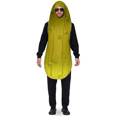 Spooktacular Creations Pickle Jumpsuit Kostüm für Erwachsene Halloween Süßes oder Saures Halloween Dress Up Party Essen Mottoparty Spooktacular Creations Pickle Jumpsuit Kostüm für Erwachsene Halloween Süßes oder Saures Halloween Dress Up Party Essen Mottoparty