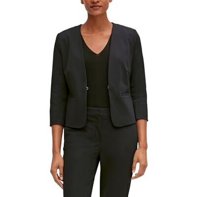 Comma Blazer mit kurzem Schnitt Comma Blazer mit kurzem Schnitt