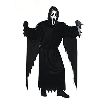 shoperama Ghost Face Scream Kostüm mit Maske für Erwachsene Zombie Geist Halloween Horror shoperama Ghost Face Scream Kostüm mit Maske für Erwachsene Zombie Geist Halloween Horror