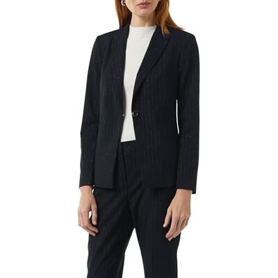 Comma Antaillierter Blazer mit dezentem Gitzergarn Comma Antaillierter Blazer mit dezentem Gitzergarn