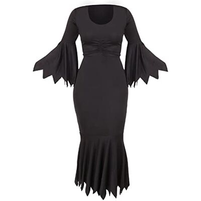 I LOVE FANCY DRESS SCHWARZE GOTHIC-KLEIDGRÖSSE = IN 7 VERSCHIEDENEN GRÖSSEN DAS PERFEKTE KOSTÜM FÜR HALLOWEEN- UND KARNEVALKOSTÜM DAMEN VAMPIR ODER HEXE EINFACHE KLASSEN = GRÖSSE GROß I LOVE FANCY DRESS SCHWARZE GOTHIC-KLEIDGRÖSSE = IN 7 VERSCHIEDENEN GRÖSSEN DAS PERFEKTE KOSTÜM FÜR HALLOWEEN- UND KARNEVALKOSTÜM DAMEN VAMPIR ODER HEXE EINFACHE KLASSEN = GRÖSSE GROß