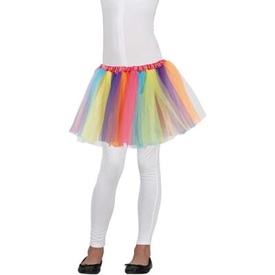 FIESTAS GUIRCA Tutú Mehrfarbig für Kinder (30 cm) Mit Handschuhen Kostüm Zubehör für Clown Partys und Feiern Ideal für Mädchen Perfekt für Karneval und Halloween Mehrfarbig FIESTAS GUIRCA Tutú Mehrfarbig für Kinder (30 cm) Mit Handschuhen Kostüm Zubehör für Clown Partys und Feiern Ideal für Mädchen Perfekt für Karneval und Halloween Mehrfarbig