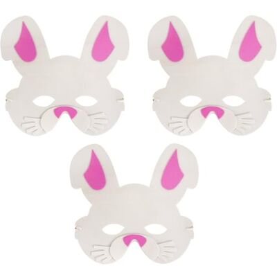 Henbrandt 3 x Osterhase EVA Schaumstoff Maske Kinder Parade Kostüm Henbrandt 3 x Osterhase EVA Schaumstoff Maske Kinder Parade Kostüm